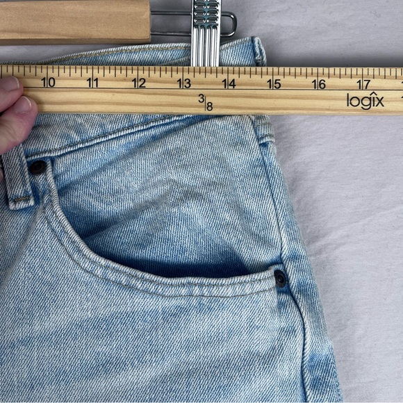 Wrangler Upcycled Cutoff Demim Jean Shorts Size 30 Cowboy Skeleton Zombie Art - Picture 8 of 9